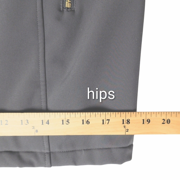 MICHAEL Michael Kors Grey Hooded Water-Resistant Tech Jacket S - Picture 9 of 14